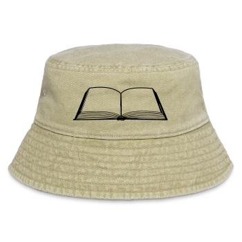 Buch leeren - Vintage Bucket Hat - Vintage Beige - Vorne