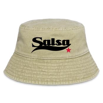 Salsa - Salsa Dance Shirt - Bob vintage - beige vintage - Devant