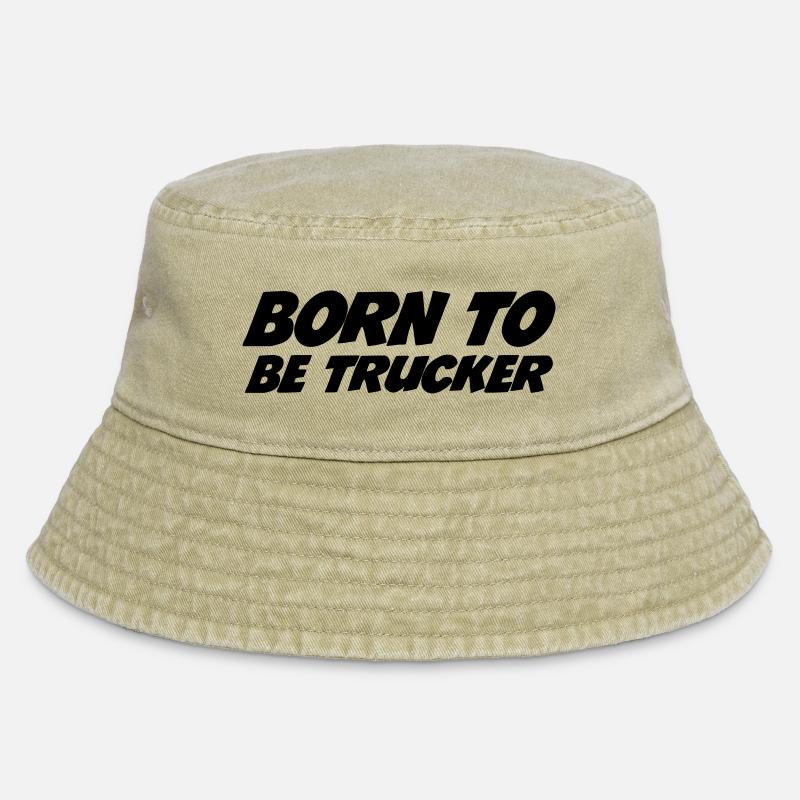 Born to be Trucker - Bob vintage - beige vintage