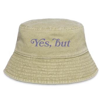 Ja, aber... - Vintage Bucket Hat - Vintage Beige - Vorne