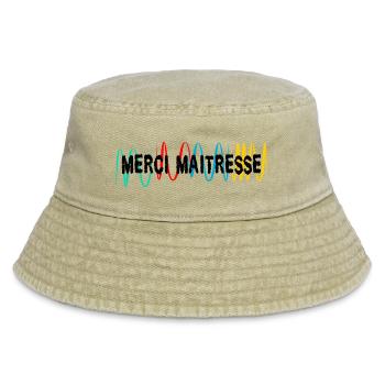VIELEN DANK. GELIEBTE. MEISTER. DANKE HERRIN - Vintage Bucket Hat - Vintage Beige - Vorne