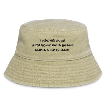Cinema - Quotes - Film - Citations - Zitat - Humor - Vintage Bucket Hat - vintage beige - Front