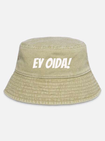 Ey Oida! – Dialekt Deluxe - Vintage Bucket Hat - Vintage Beige