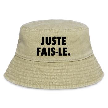 Juste fais le - Bob vintage - beige vintage - Devant