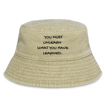 Cinema - Quotes - Film - Citations - Zitat - Humor - Vintage Bucket Hat - vintage beige - Front