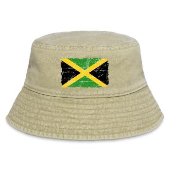 Jamaica - Reggae - Vintage Look - Bob vintage - beige vintage - Devant