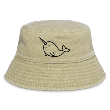 Narwal - Vintage Bucket Hat - Vintage Beige - Vorne