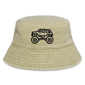 monster truck - Bob vintage - beige vintage - Devant