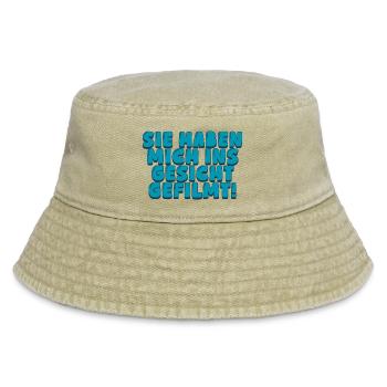 Sie haben mich ins Geischt - Vintage Bucket Hat - Vintage Beige - Vorne