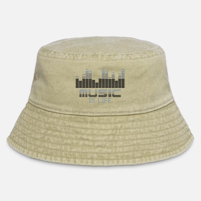 equalizer music is life - Bob vintage - beige vintage