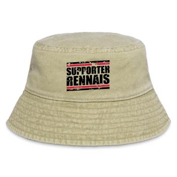 Weinlese-Bär Rennais - Vintage Bucket Hat - Vintage Beige - Vorne