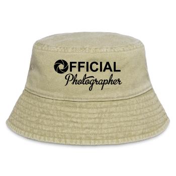 Photographer - Vintage Bucket Hat - Vintage Beige - Vorne
