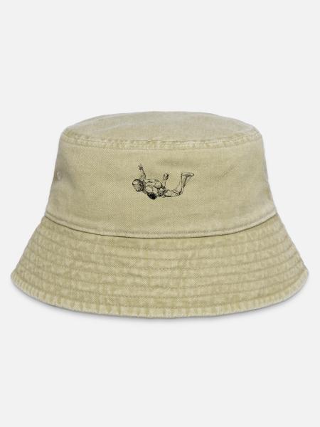 Skydiver - Vintage Bucket Hat - Vintage Beige