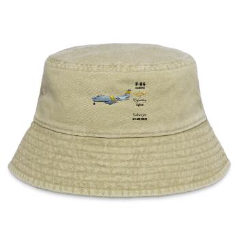 F-86 Sabre - Vintage Bucket Hat - Vintage Beige - Vorne