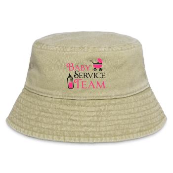 Baby Service Team - Vintage Bucket Hat - Vintage Beige - Vorne