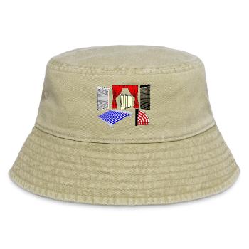Sun protections - Vintage Bucket Hat - vintage beige - Front