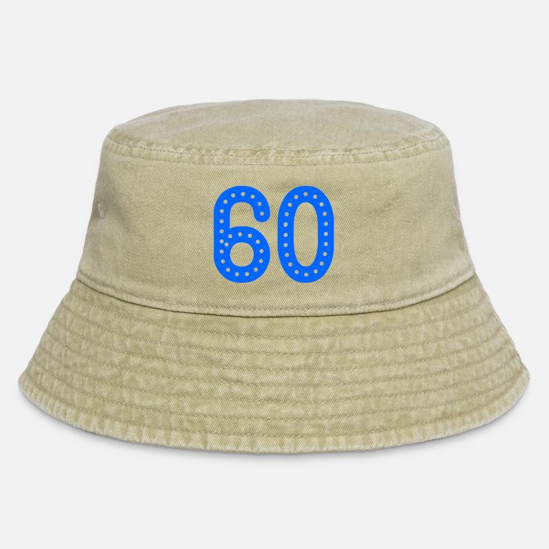 60. 60 ANS. 60e ANNIVERSAIRE. ANNIVERSAIRE 60 ANS. - Bob vintage - beige vintage