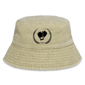Couronne de gants de boxe - Bob vintage - beige vintage - Devant
