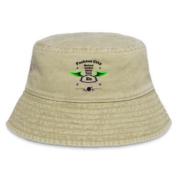 Fashion_City - Vintage Bucket Hat - vintage beige - Front