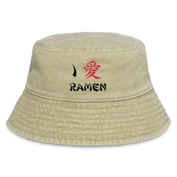 I love Ramen - Bob vintage - beige vintage - Devant