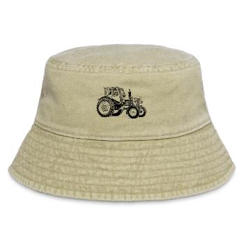 Belarus MTS 50 - Vintage Bucket Hat - vintage beige - Front