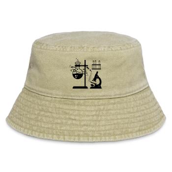 Experiment Research Laboratory - Vintage Bucket Hat - vintage beige - Front