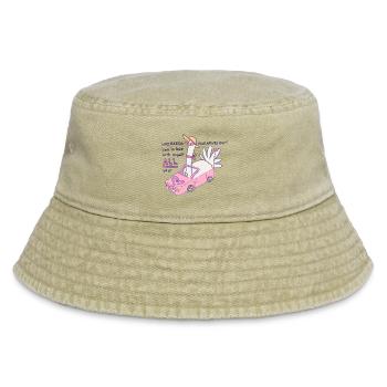 Who needs valentines day? - Vintage Bucket Hat - Vintage Beige - Vorne