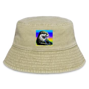 otter - Vintage Bucket Hat - vintage beige - Front