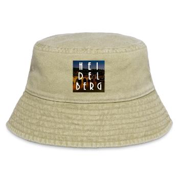 Heidelberg - Vintage Bucket Hat - Vintage Beige - Vorne