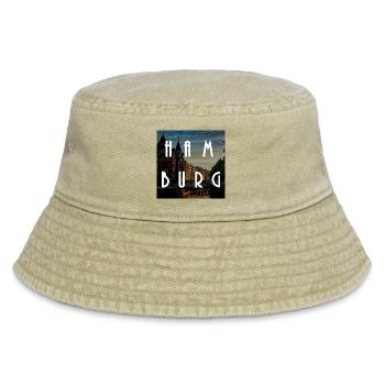 Hamburg - Vintage Bucket Hat - Vintage Beige - Vorne