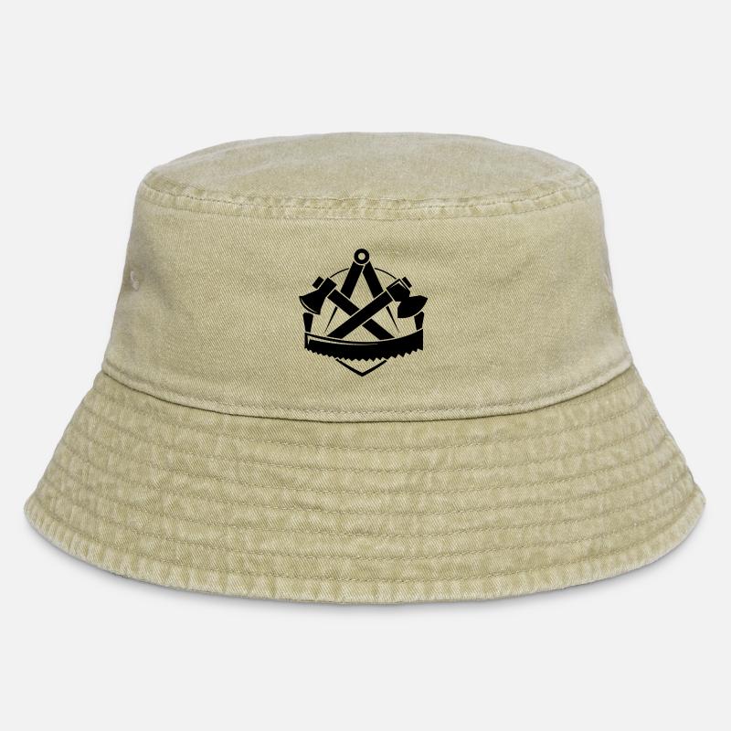 Charpentiers logo - Bob vintage - beige vintage