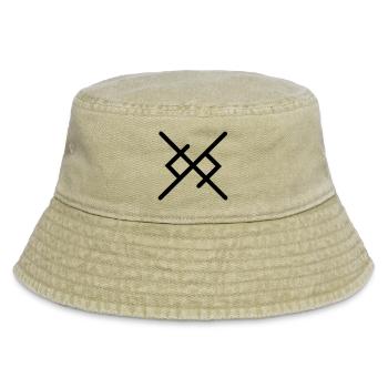 L’amour éternel dans les runes vikings - Bob vintage - beige vintage - Devant