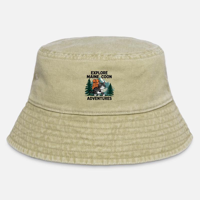 Explorer Maine Coon Adventure Imprimer - Bob vintage - beige vintage