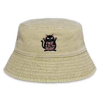 Tout d’abord, je suis un vrai plaisir - Bob vintage - beige vintage - Devant