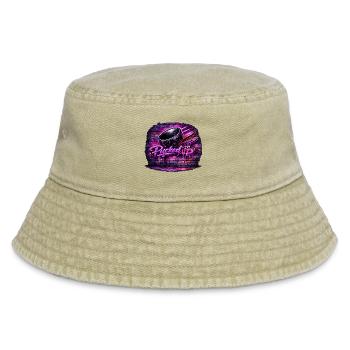 Picked Up Neon Graffiti - Vintage Bucket Hat - Vintage Beige - Vorne
