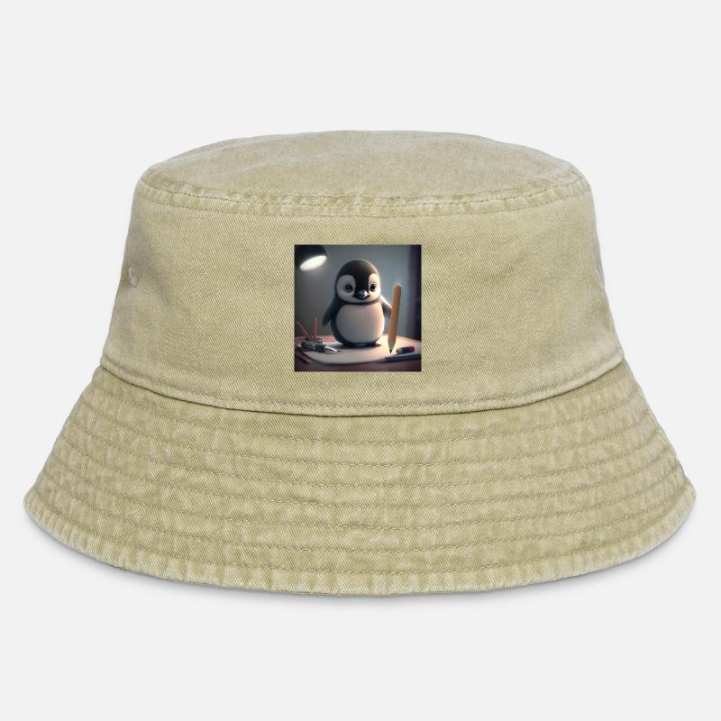 Artiste manchot à la table - Bob vintage - beige vintage