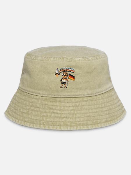 Allmann Manni - Vintage Bucket Hat - Vintage Beige