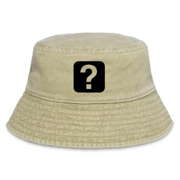 Hilfe - Help - Vintage Bucket Hat - Vintage Beige - Vorne