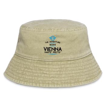 Wien - Vintage Bucket Hat - Vintage Beige - Vorne