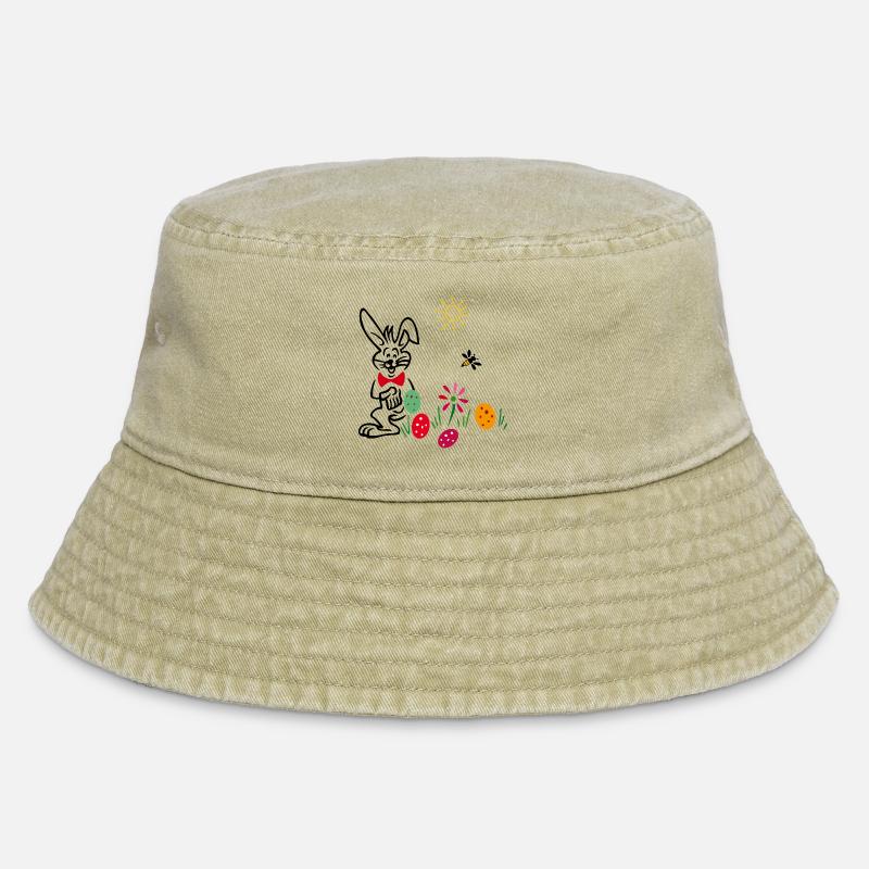 Lapin de Pâques Pâques - Bob vintage - beige vintage