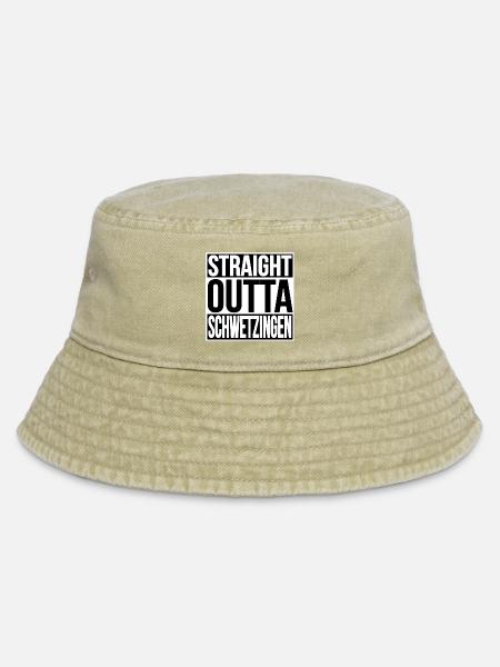 Straight Outta Schweitzingen - Vintage Bucket Hat - Vintage Beige
