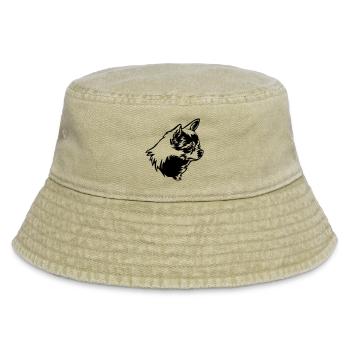 Tête de Chihuhahua - Bob vintage - beige vintage - Devant