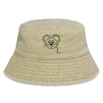 Mouse - Vintage Bucket Hat - vintage beige - Front