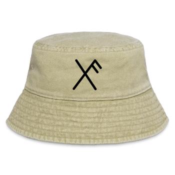 Veel geluk Viking rune BONNE CHANCE - Bob vintage - beige vintage - Devant