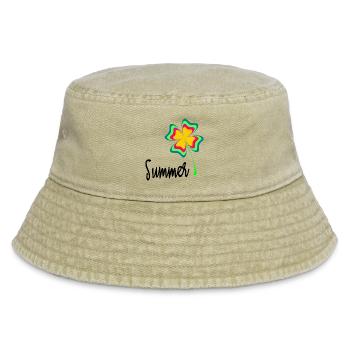 FEIERTAG. FROHE FEIERTAGE. GELIEBTE. MEISTER. LEHRER - Vintage Bucket Hat - Vintage Beige - Vorne