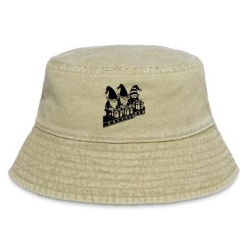 Weight Assembly Line Gifts Factory - Vintage Bucket Hat - vintage beige - Front