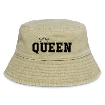queen - Vintage Bucket Hat - vintage beige - Front