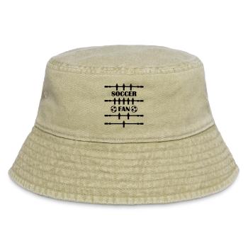 SOCCER FAN table football - Vintage Bucket Hat - vintage beige - Front