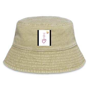 Urlaub - Vintage Bucket Hat - Vintage Beige - Vorne