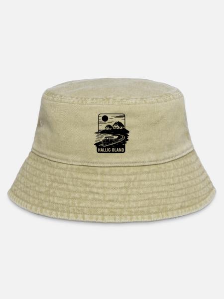 Oland Hallig - Vintage Bucket Hat - Vintage Beige